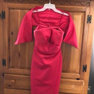 Jay Godfrey evening gown with shawl....size 2